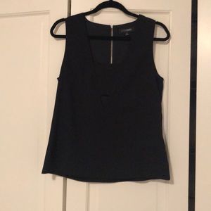 Intermix navy sleeveless top.  Size S.